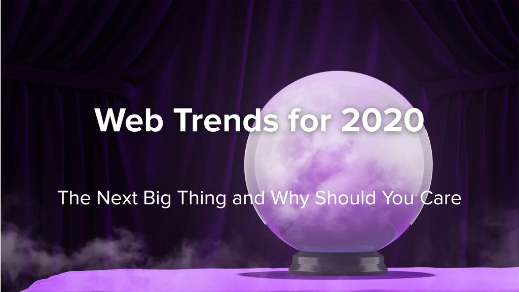 screenshot of the title slide in the presentation, showing a crystal ball